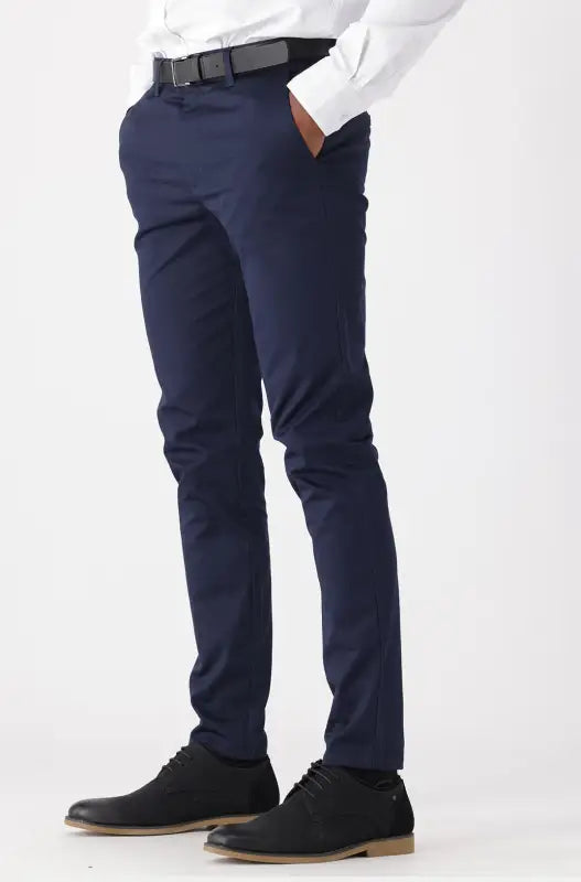 Dunns Clothing | Mens | Montana Chino _ 146085 Navy