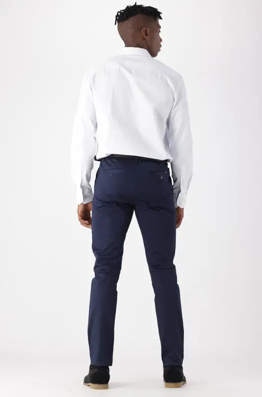 Dunns Clothing | Mens | Montana Chino _ 146085 Navy