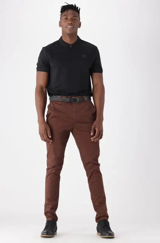 Dunns Clothing | Mens | Montana Chino _ 146086 Brown