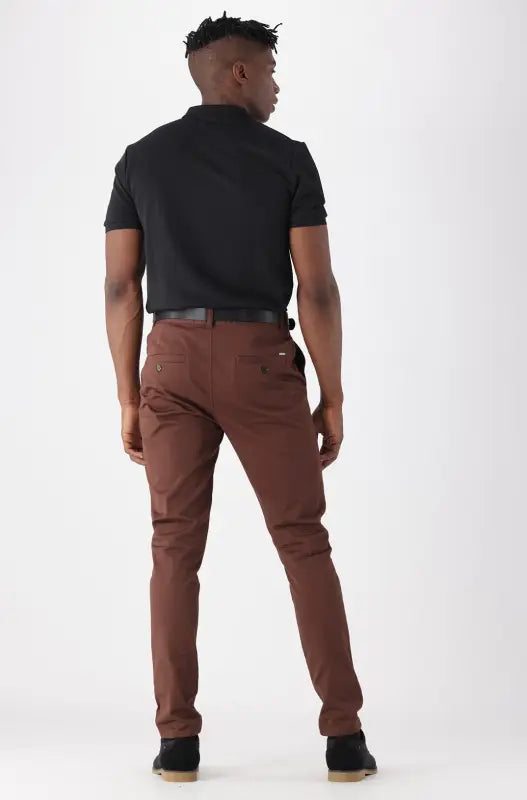 Dunns Clothing | Mens | Montana Chino _ 146086 Brown