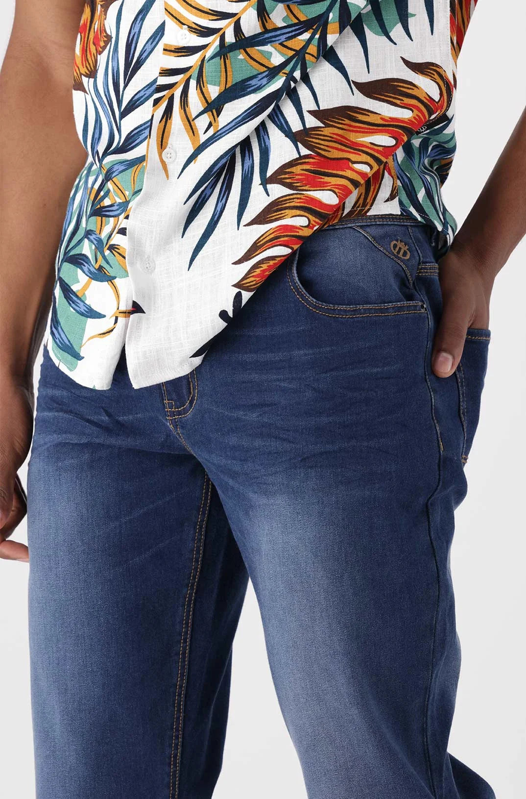 Dunns Clothing | Mens | Montrose Regular Fit Denim _ 139831 Blue