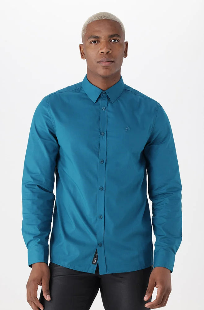 Dunns Clothing | Mens | Navarro Shirt _ 150112 Teal