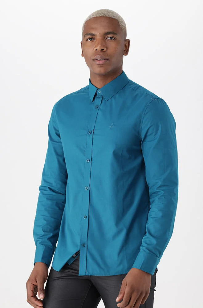 Dunns Clothing | Mens | Navarro Shirt _ 150112 Teal