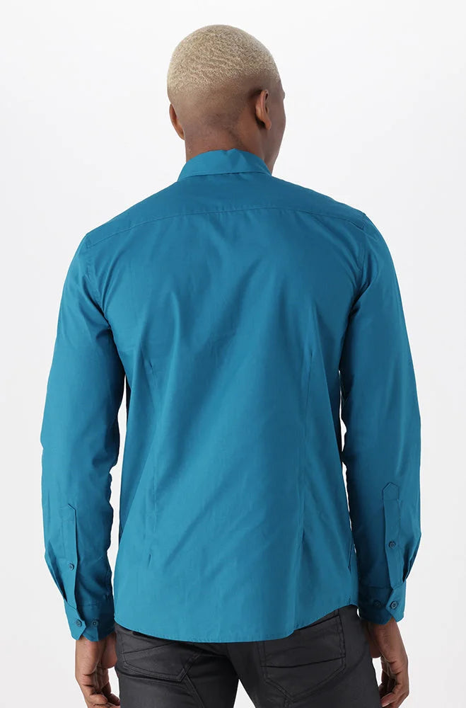 Dunns Clothing | Mens | Navarro Shirt _ 150112 Teal