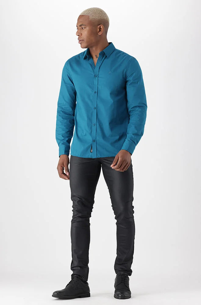 Dunns Clothing | Mens | Navarro Shirt _ 150112 Teal