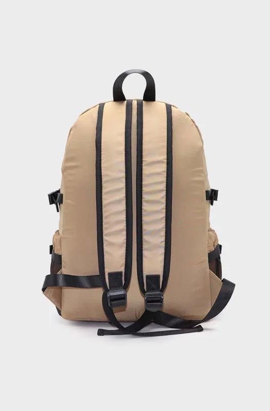 Dunns Clothing | Accessories | Ned Nylon Basic Backpack _ 148199 Camel