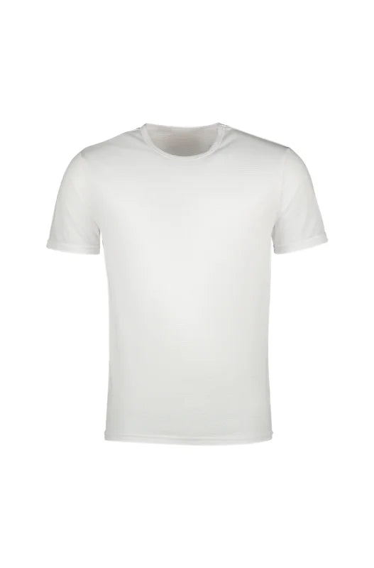 Dunns Clothing | Underwear | Nero Short Sleeve Eyelet Vest _ 119502 White