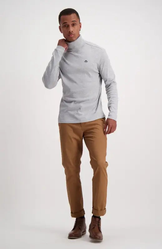 Dunns Clothing | Mens | Newcastle Tee _ 120178 Grey Mel