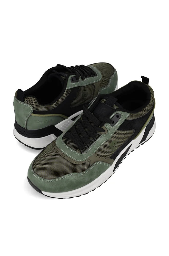 Dunns Clothing | Footwear | Pierre Cardin Everest Sneaker _ 150928 Fatigue