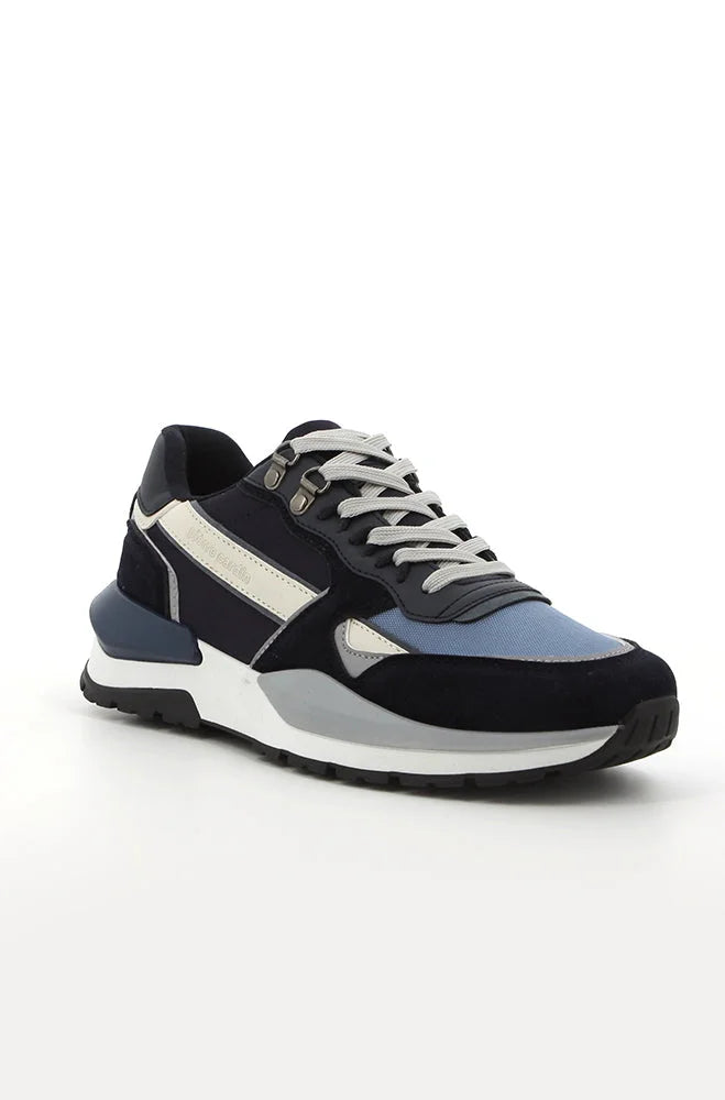 Dunns Clothing | Footwear | Pierre Cardin Leo Sneaker _ 150925 Blue