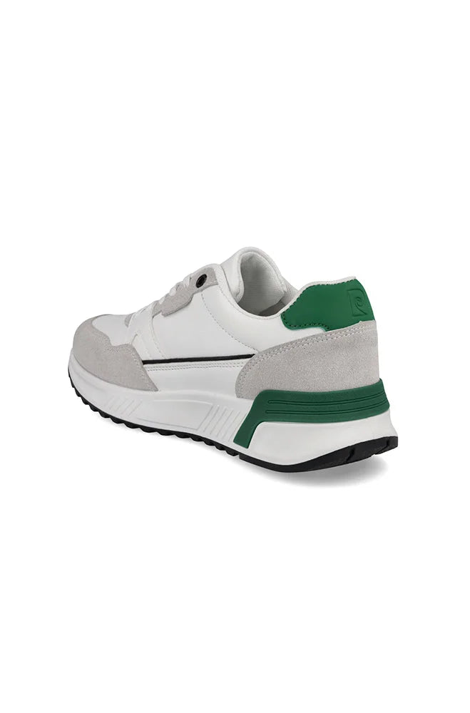 Dunns Clothing | Footwear | Pierre Cardin Multi Sneaker _ 153336 White