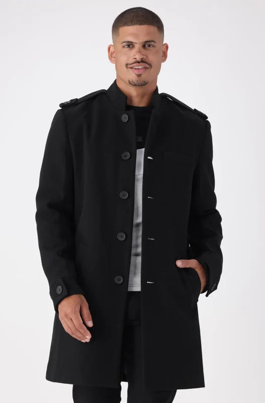 Dunns Clothing | Mens | Portsmouth Coat _ 147770 Black
