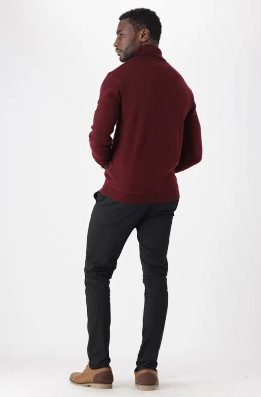 Dunns Clothing | Mens | Redwood Jersey _ 145577 Burgundy
