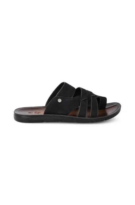 Dunns Clothing | Footwear Reggie Push In Sandal _ 130124 Black
