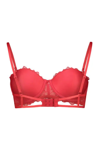Dunns Clothing | Smalls | Remy Lace Multi Way T-Shirt Bra Red _ 147928
