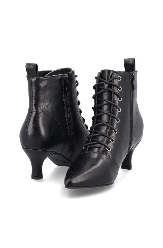 Dunns Clothing | Footwear | Rowena Lace Up Boot _ 148120 Black