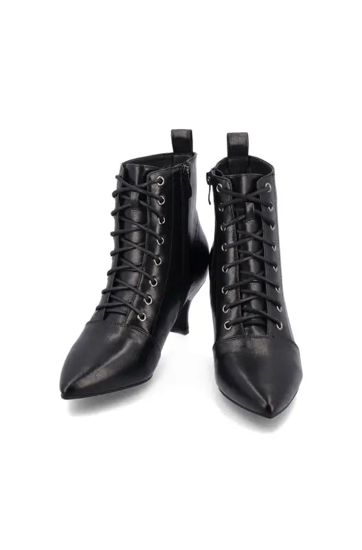 Dunns Clothing | Footwear | Rowena Lace Up Boot _ 148120 Black