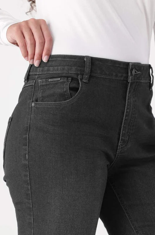 Dunns Clothing | Ladies | Sarah Bootleg Jeans _ 148475 Black