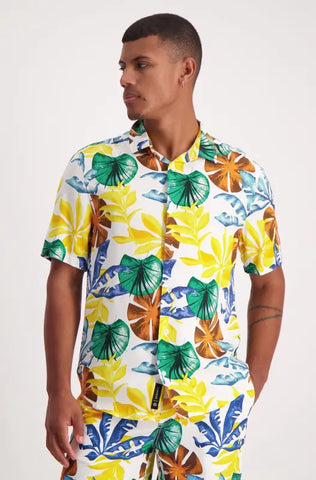Dunns Clothing | Mens | Saratoga Viscose Shirt _ 139871 Multi