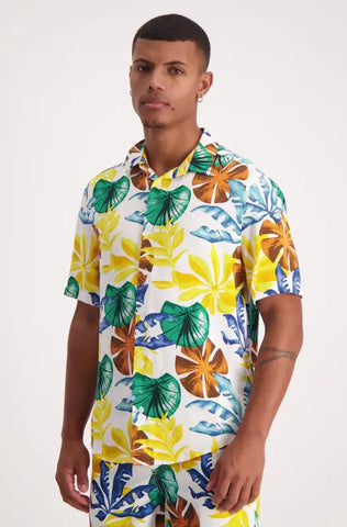 Dunns Clothing | Mens | Saratoga Viscose Shirt _ 139871 Multi