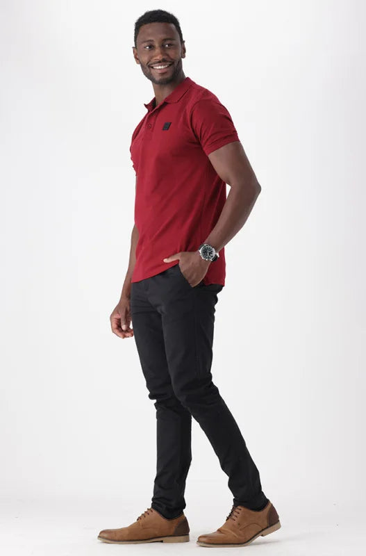 Dunns Clothing | Mens | Thornbrook Golfer _ 149524 Red