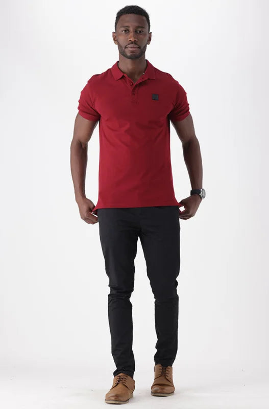 Dunns Clothing | Mens | Thornbrook Golfer _ 149524 Red