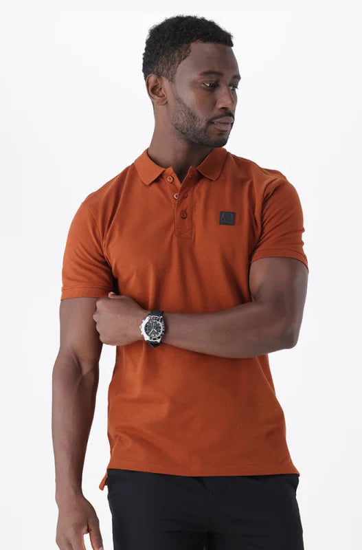 Dunns Clothing | Mens | Thornbrook Golfer _ 149526 Rust