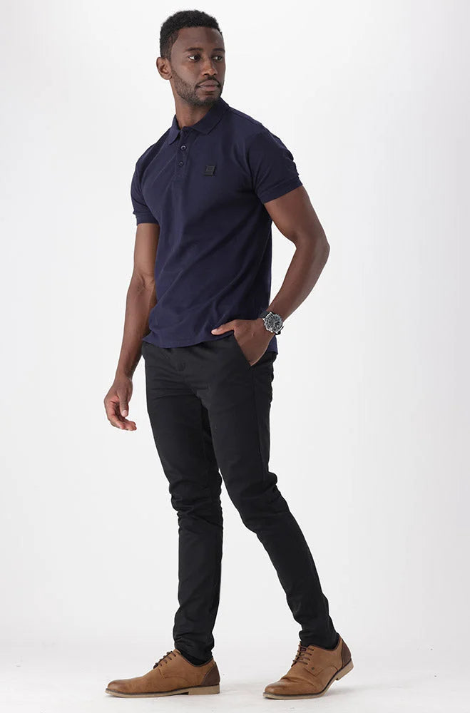 Dunns Clothing | Mens | Thornbrook Golfer _ 149528 Navy