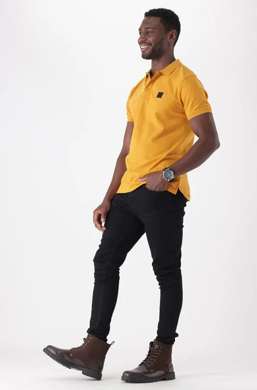 Dunns Clothing | Mens | Thornbrook Golfer _ 149529 Ocre