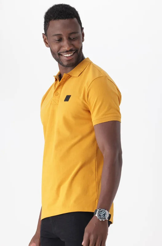 Dunns Clothing | Mens | Thornbrook Golfer _ 149529 Ocre