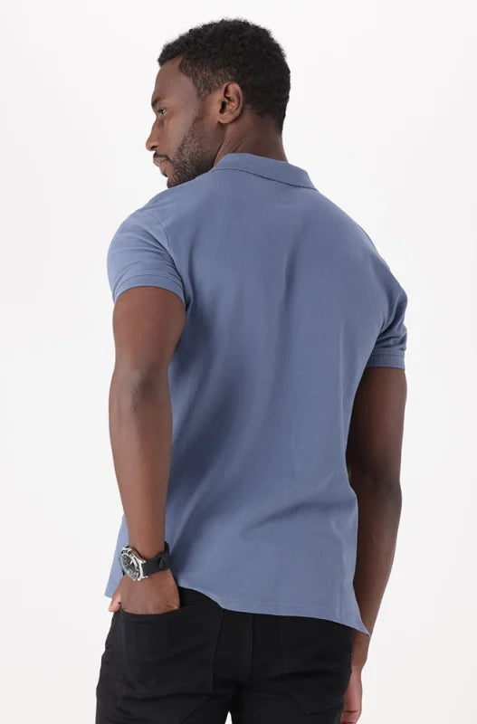 Dunns Clothing | Mens | Thornbrook Golfer _ 149530 Blue