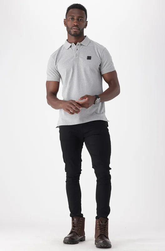 Dunns Clothing | Mens | Thornbrook Golfer _ 149539 Grey Mel