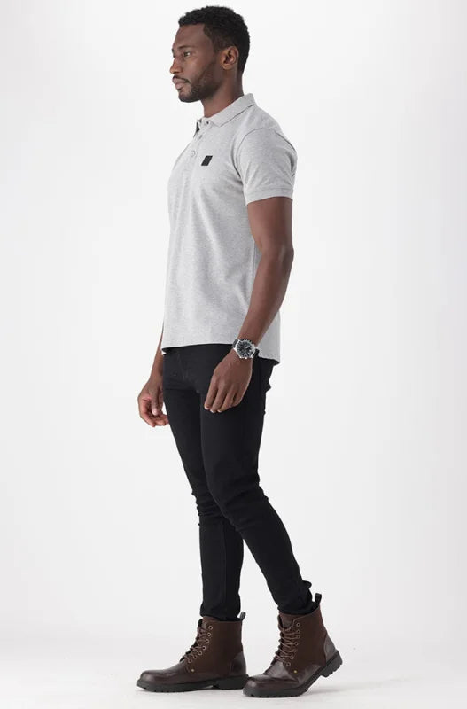 Dunns Clothing | Mens | Thornbrook Golfer _ 149539 Grey Mel