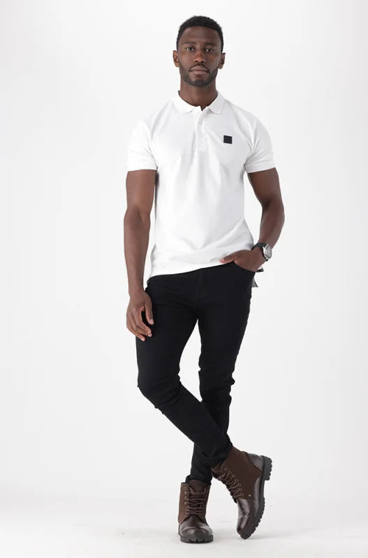 Dunns Clothing | Mens | Thornbrook Golfer _ 149540 White