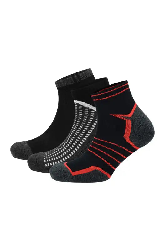 Dunns Clothing | Underwear | Tomas Trainer Socks - 3 Pack _ 141388 White