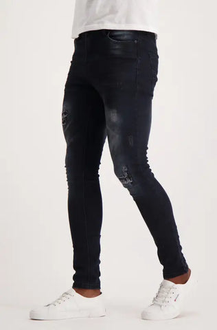 Dunns Clothing | Mens | Tuckerman Super Skinny Jean _ 138750 Black