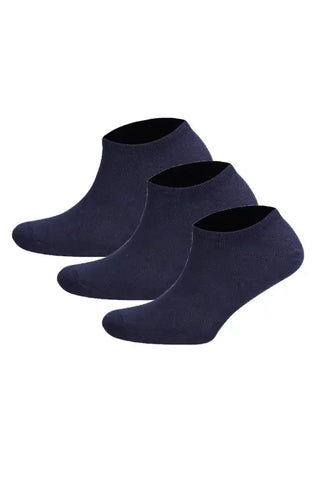 Dunns Clothing | Underwear | Tye Secret Socks - 3 Pack _ 139963 Navy