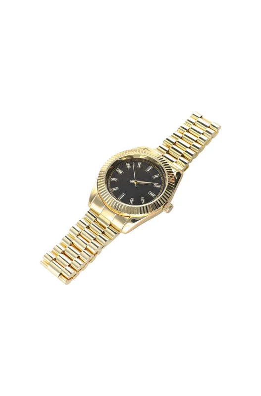 Dunns Clothing | Accessories Wrandle Gold Statement Watch _ 145920