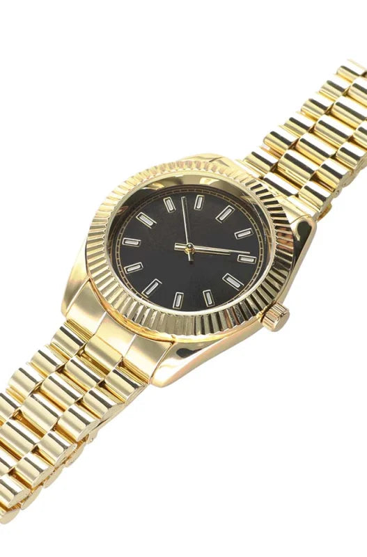 Dunns Clothing | Accessories Wrandle Gold Statement Watch _ 145920