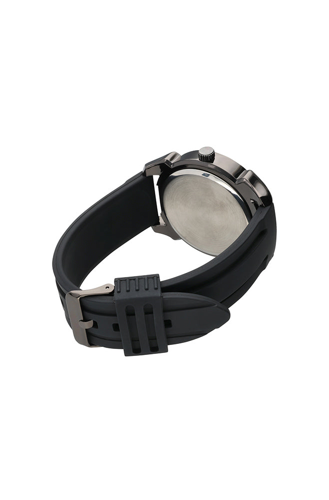 Accessories | Brody Silicone Strap Watch _ 159628 Black Watches