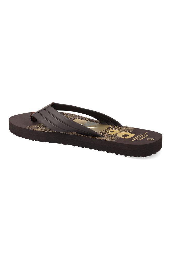 Muzo printed flip flop