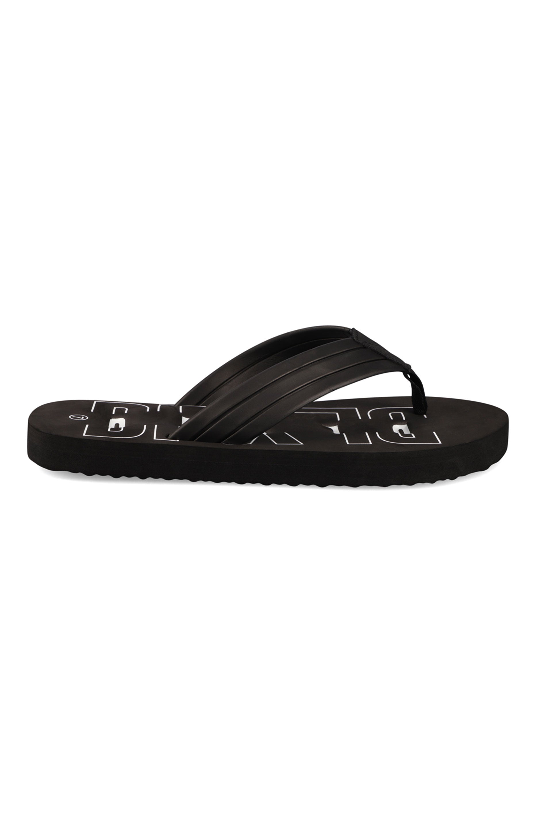 Footwear | Two Tone Flip Flop _ 163270 Black Sandals
