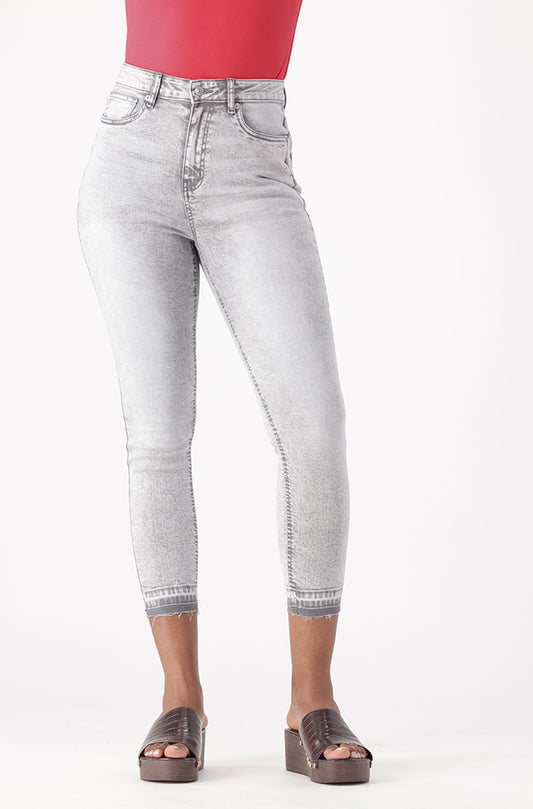 JOSIE DENIM HIGH RISE UNCLIPPED SKINNY