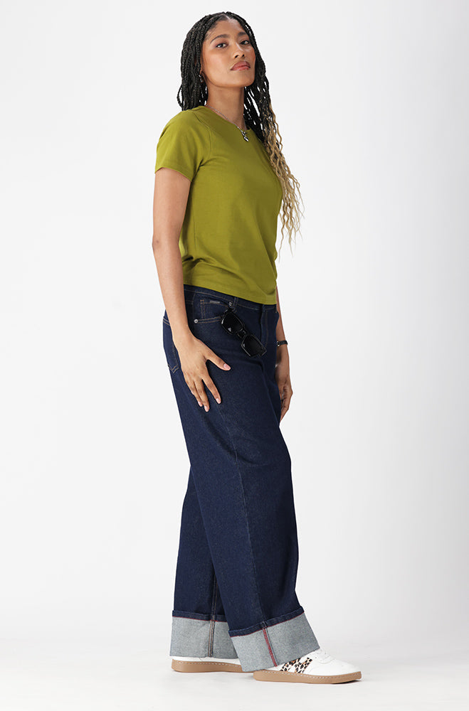 CANDICE CREW NECK TEE