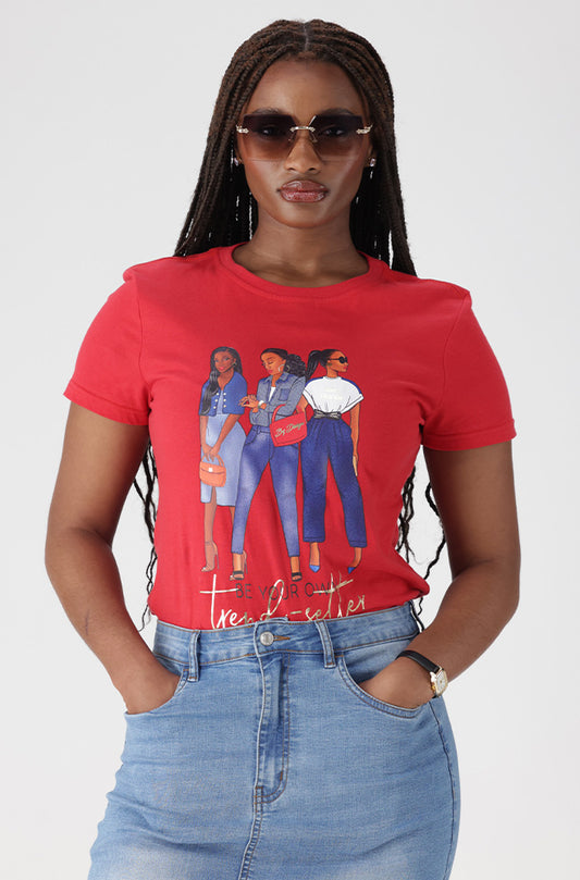 ZOLA REGULAR FITTED GRAPHIC TEE