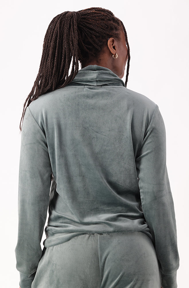 REYA VELOUR HOODIE