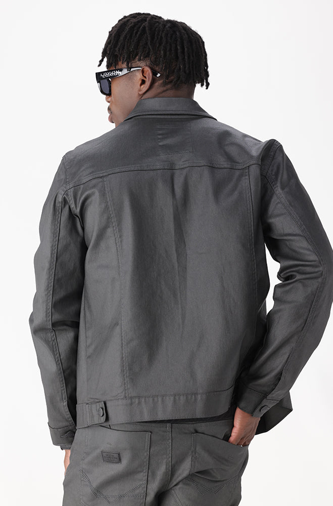 Denver Coated Denim Jacket