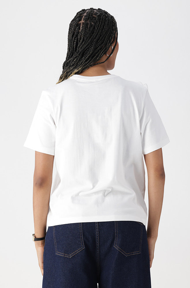 OLIVIA FRILL TEE