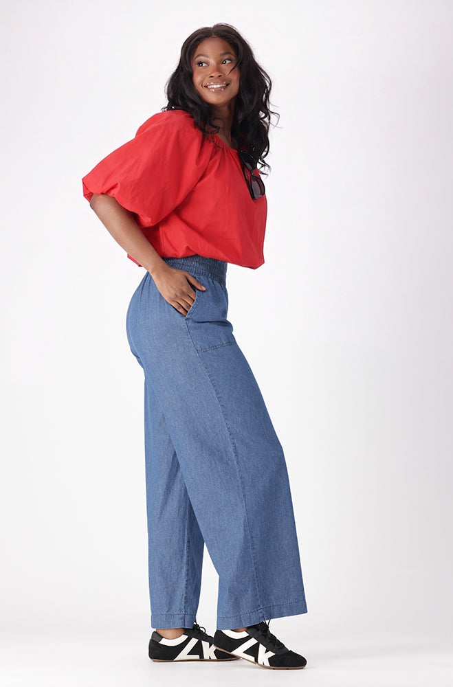 ARLEY CHAMBRAY PANTS