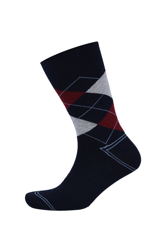 ARGYLE SINGLE SOCK
